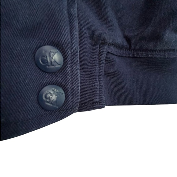 💙Calvin Klein Jeans Blue Jean Jacket Classic Design XS vintage LIKE NEW 💙 - Picture 4 of 6